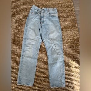 Levi 501 skinny Blue Denim Jeans